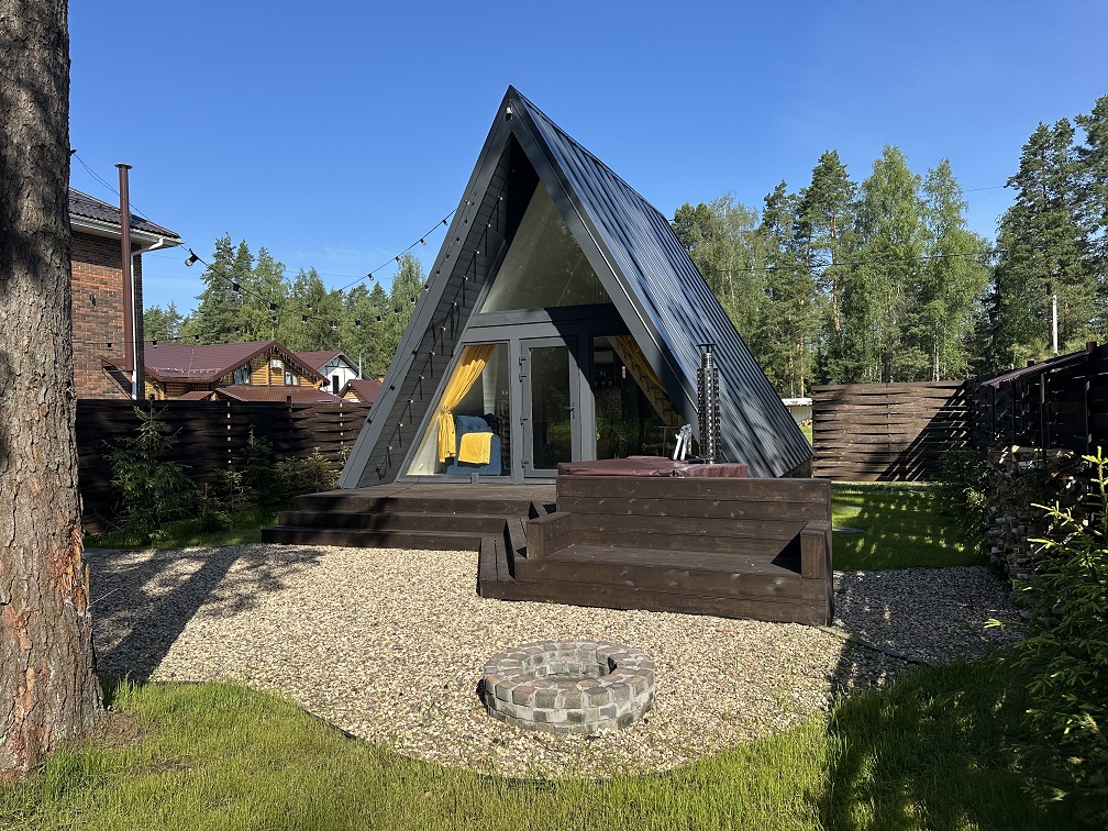 Фотография дома А фрейм №1